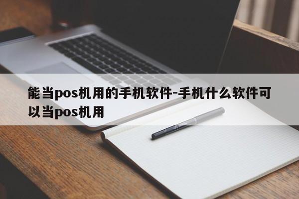 能当pos机用的手机软件-手机什么软件可以当pos机用